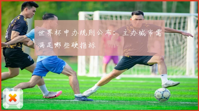 世界杯申办规则公布：主办城市需满足哪些硬指标
