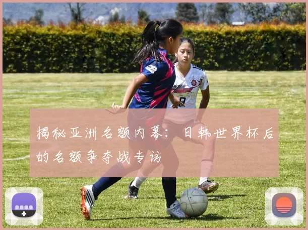 揭秘亚洲名额内幕：日韩世界杯后的名额争夺战专访